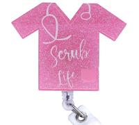 BEEFLYING Porte-Badge Rétractable, Mignon et Drôle pour Carte d'Identité d'Infirmière, Badge d'Identification Médicale pour Femmes Médecins Infirmières