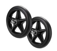 BEEGMA Roues Avant De Fauteuil Roulant De Diamètre 14/15/17/20/19cm Roues De Remplacement roulettes 2pcs Fauteuil Roulant Avant des Roues Facile À Installer(6inch-14cm)