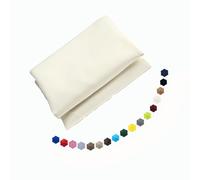 BEEGMA Toile de Rechange pour Parasol 6 Baleines Auvent de Remplacement pour Parasol 200cm 250cm 270cm 300cm Housse de Rechange pour Parasol de Jardin Terrasse Plage(Color:White,Size:250cm/8.2FT)