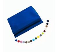 BEEGMA Toile de Rechange pour Parasol 6 Baleines Auvent de Remplacement pour Parasol 200cm 250cm 270cm 300cm Housse de Rechange pour Parasol de Jardin Terrasse Plage(Color:Blue,Size:250cm/8.2FT)