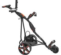 BeeGon Golf Chariot de golf électrique GT-S500T Pro Black-Red avec batterie au lithium 18 Ah