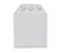 Beehive Bee Moule en silicone flexible anti-adhésif pour fondant, gâteau, chocolat, outil de décoration pour mariage, fête d'anniversaire, pâtisserie à domicile, boulangerie