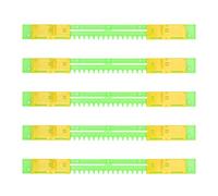 Beehive Entrance Gate Plastic Board Box Gate Anti Escape Arecheur Accessoire pour l'apiculture extérieure 5PCS Plastique légère Durable 45x4cm