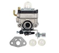 Beehive Filter OxoxO Carburateur avec Primer Bulb + Joint Compatible with GX31 GX22 FG100 Little Wonder Mantis Tiller Carb 16100-ZM5-803