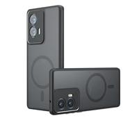BEEJTUNY Coque pour Motorola Edge 50 Fusion Aimant, Housse Magnétique être Connectée au Support de Voiture et Chargement sans Fil, Étui Mate Antichoc.
