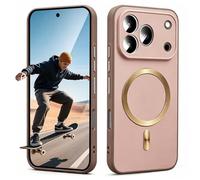BEEJTUNY Coque pour Vivo X200 FE, Étui avec Anneau Métallique Intégré Compatible avec Accessoires Magnétiques, Case Compatible Recharge sans Fil. Poudre