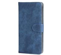 BEEJTUNY Étui Cuir pour Blackview Shark 9 5G, Coque Antichoc avec Protection RFID, Coque à Fermeture Magnétique, Housse de Protection TPU Intégrée.Bleu