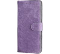 BEEJTUNY Étui Cuir pour Oukitel C1 / Oukitel C1 Pro, Coque Antichoc avec Protection RFID, Coque à Fermeture Magnétique, Housse de Protection TPU Intégrée.Violet