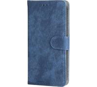 BEEJTUNY Étui Cuir pour Oukitel C1 / Oukitel C1 Pro, Coque Antichoc avec Protection RFID, Coque à Fermeture Magnétique, Housse de Protection TPU Intégrée.Bleu