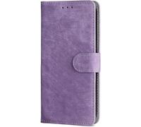 BEEJTUNY Étui Cuir pour Oukitel C59/C59 Pro, Coque Antichoc avec Protection RFID, Coque à Fermeture Magnétique, Housse de Protection TPU Intégrée.Violet