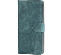 BEEJTUNY Étui Cuir pour Umidigi Note 100 5G/Note 100A, Coque Antichoc avec Protection RFID, Coque à Fermeture Magnétique, Housse de Protection TPU Intégrée.Vert