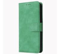 BEEJTUNY Housse Cuir pour Xiaomi Redmi 17 4G/5G, PU Étui Portefeuille avec Antichoc Bumper, Coque Protection à Fermeture Magnétique. Vert