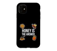 Beekeeper Apiarist Honey is The Answer Coque pour iPhone 11