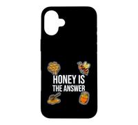 Beekeeper Apiarist Honey is The Answer Coque pour iPhone 16 Plus