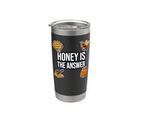 Beekeeper Apiarist Honey Is The Answer Gobelet isotherme en acier inoxydable double paroi