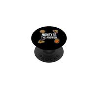 Beekeeper Apiarist Honey is The Answer PopSockets PopGrip Adhésif
