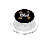 Beekeeper Apiarist Honey is The Answer PopSockets PopGrip pour MagSafe
