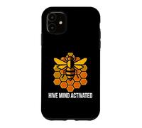 Beekeeper Apiary Honeycomb Hive Mind Activated Coque pour iPhone 11