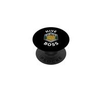 Beekeeper Hive Boss Apiarist Honey Maker PopSockets PopGrip Adhésif