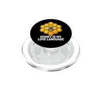 Beekeeper Honey is My Love Language Apiarist PopSockets PopGrip pour MagSafe