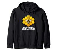 Beekeeper Honey is My Love Language Apiarist Sweat à Capuche