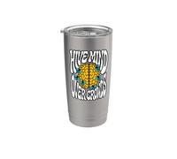 Beekeeper Introvert Hive Mind Over Crowds Gobelet isotherme en acier inoxydable double paroi