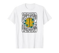 Beekeeper Introvert Hive Mind Over Crowds T-Shirt Graphique avec Valeur, Homme, Blanc, XL