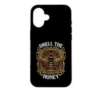 Beekeeper Smell The Honey Vintage Bee Apiary Graphic Coque pour iPhone 16