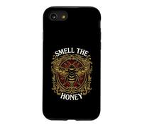 Beekeeper Smell The Honey Vintage Bee Apiary Graphic Coque pour iPhone SE (2020) / 7/8