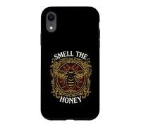 Beekeeper Smell The Honey Vintage Bee Apiary Graphic Coque pour iPhone XR