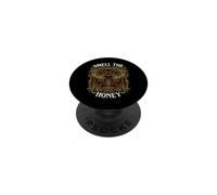 Beekeeper Smell The Honey Vintage Bee Apiary Graphic PopSockets PopGrip Adhésif