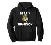 Beekeeper St. Patricks Day Cute Leprechaun Bee My Shamrock Sweat à Capuche