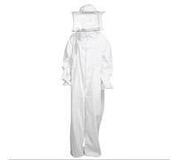 Beekeeping Costume, Anti-sting Beekeeping Clothes - Cotton Beekeeping Suit with Round Veil, Professional Beekeeping Supplies for Beginners Beekeepers