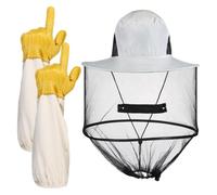 Beekeeping Hat with Veil Bee - Proof Protection Costume Equipment