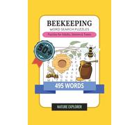 Beekeeping Word Search Puzzle Book: Word Search with Easy to Read Print about Beekeeping, Bees, Backyard Beekeeping and More | 6×9 inches, 110 pages | ... Gift for Vacations, Holidays and Free Times