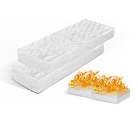 Beekeg Lot de 2 pelotes en céramique pour bioéthanol, éponge en céramique pour cheminée au bioéthanol, cheminée de Table intérieure, bioéthanol Remplacez la mèche