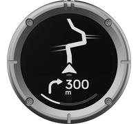 Beeline Moto II Metal Système de navigation, Argent, Taille unique