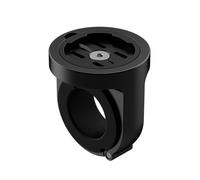 Beeline Support de serrage pour moto II | Simple et élégant, ce support de serrage anodisé noir est parfait pour les vélos avec des barres standard