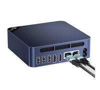 Beelink EQ14 Mini PC, Intel Twin Lake Processor N150 (4C/4T, up to 3.6GHz), 16G DDR4 500G PCIe SSD Mini Computer, Dual 2.5G LAN/25W TDP/WiFi 6/BT5.2/Dual Display Play