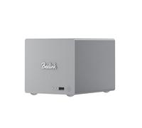 Beelink Mini PC, NAS Hybride à 2 Baies ME Pro, Intel N150 16G LPDDR5 RAM 1T SSD, jusqu'à 72 to de Stockage (2xSAT 3xM.2), Double Port LAN 2,5GbE+5GbE, WiFi 6/BT5.4/Routeur Logiciel/Centre de données
