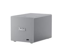 Beelink Mini PC, NAS hybride à 2 baies ME Pro, Intel N95 12G LPDDR5 RAM 128G SSD, jusqu'à 72 To de stockage (2xSATA+3xM.2), double port LAN 2,5GbE+5GbE, WiFi 6/BT5.4/Routeur logiciel/Centre de données