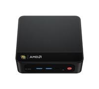 Beelink SER5 Mini PC, Mini Ordinateur avec AMD Ryzen 5 5500U (6C/12T jusqu'à 4.0Ghz), 16Go DDR4 So-DIMM + 500Go M.2 2280 NVMe SSD, 2500Mbps LAN, WiFi 6, BT 5.2, DP, HDMI, Type-C