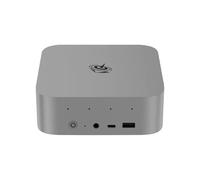Beelink SER9 Pro Mini PC, AMD Ryzen 9 AI HX 370 (12 cœurs/24 cœurs, jusqu'à 5,1 GHz), 32 Go de RAM LPDDR5X, SSD 1 to, écran 3 écrans (HDMI/DP/USB4), Wi-FI 6/BT5.2/LAN 2,5 GHz, Gris