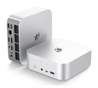 Beelink SER9 Pro Mini PC, Mini Ordinateur avec AMD Ryzen 7 H 255 (8C/16T jusqu'à 4.9Ghz), 32Go LPDDR5X 7500MHz + 1To M.2 2280 PCIe4.0x4 SSD, 2500Mbps LAN, WiFi 6, BT 5.2, DP, HDMI, USB4