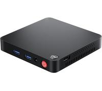 Beelink T4 Pro - Mini PC Ultra-Compact avec Windows 10 Pro, Intel Celeron N3350, UHD 4K, 4 Go LPDDR3, Mémoire 64 Go eMMC, Wi-FI 5 AC Dual Band, Gigabit Ethernet LAN, Bluetooth 4.0, Dual HDMI, VESA