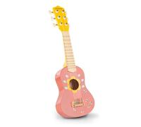 Beeloom - Guitare GUITARTIST en Bois, Instrument Musical, Jouet Enfant Rose, Ukulélé, Jeu Symbolique Imaginatif