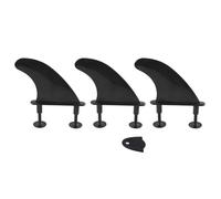 Beelooom Kits D'Ailerons de Planche de Surf Ailerons de Planche de Surf à Dessus Souple Planches de Surf en Mousse Accessoires pour Les Amateurs de Surf