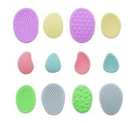 BEELUKY 12 Pièces Fidget Toys Pierre Sensorielle Jouets Sensoriels en Pierre Jouet en Pierre D'inquiétude Jouet Sensoriel pour Enfant et Adulte Soulagement du Stress