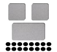 BEELUKY 3 Pièces Plateau en Pierre Absorbant l'eau pour évier Antidérapant Pierre Absorbante Evier Plateau en Terre de Diatomée pour Antidérapant Les Bouteilles Les Tasses