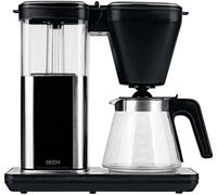 BEEM 02275 Cafetière noir, argent Nombre de tasse=10 fonction de conservation de la chaleur, minuteur, verseuse en verre